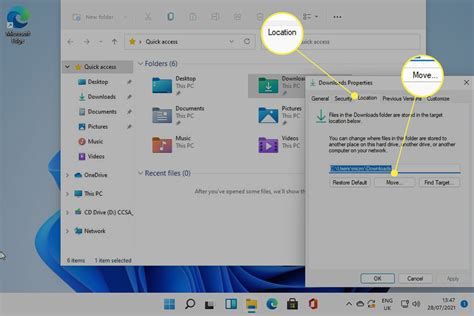 How to Change the File Download Location in Your .